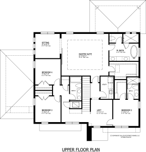 3604 Omar Upper Floor Plan