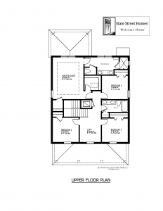 608 Clarendon Street, Oldsmar - Upper Floor Plan