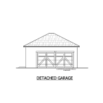 108 Arlington Avenue - Garage Elevation