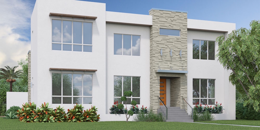 State Street Homes New Modern Home Builder In South Tampa Florida E Davis Rendering 2